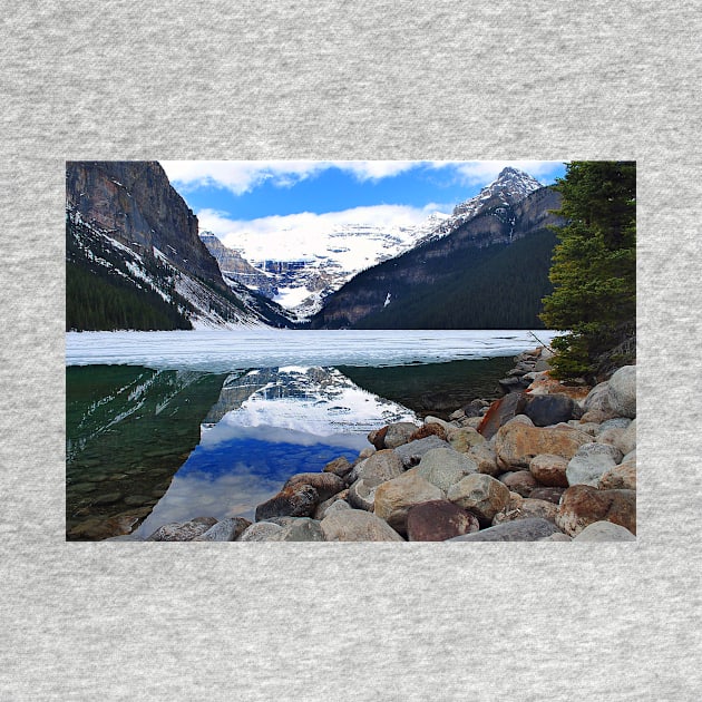 Lake Louise Victoria Glacier Alberta Canada by AndyEvansPhotos